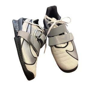 Nike Romaleos 4 SE Weightlifting Shoes M 6/W 7.5 White Silver FZ863 100